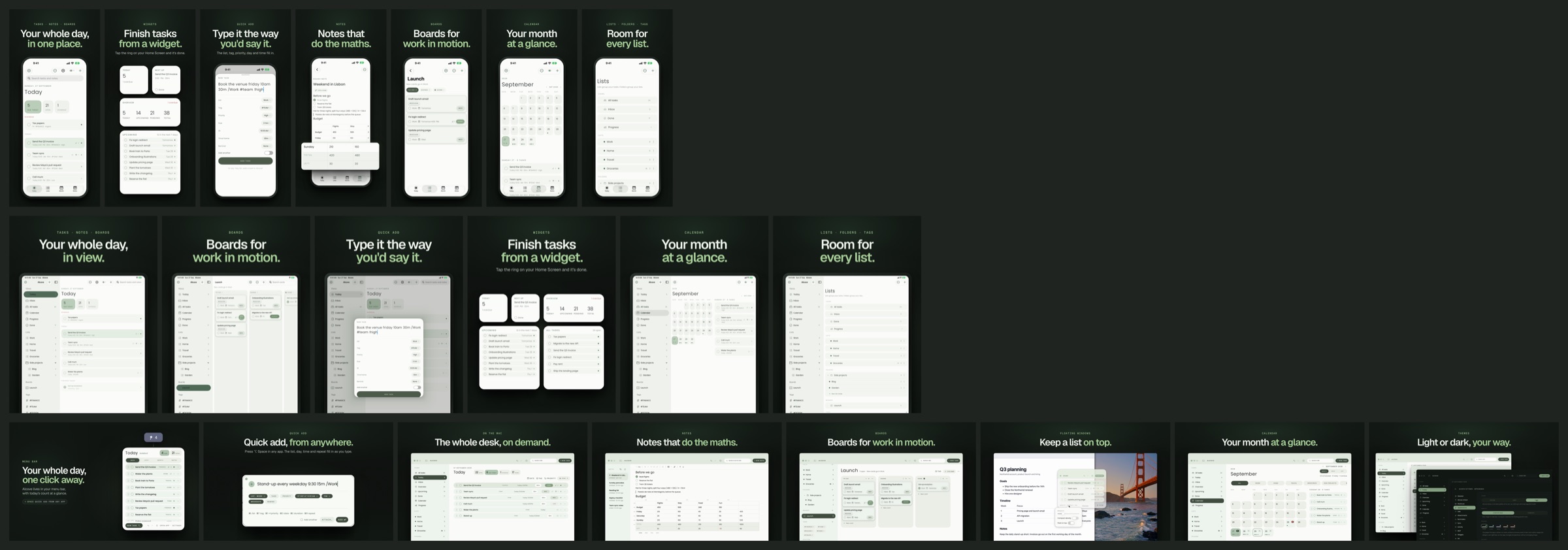 Alcove on Mac, iPhone and iPad